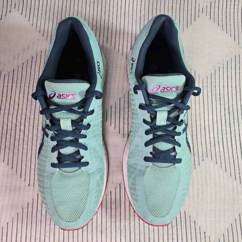 Asics Womens Gel Ds Trainer 23 T868N Blue Running Shoes Sneakers